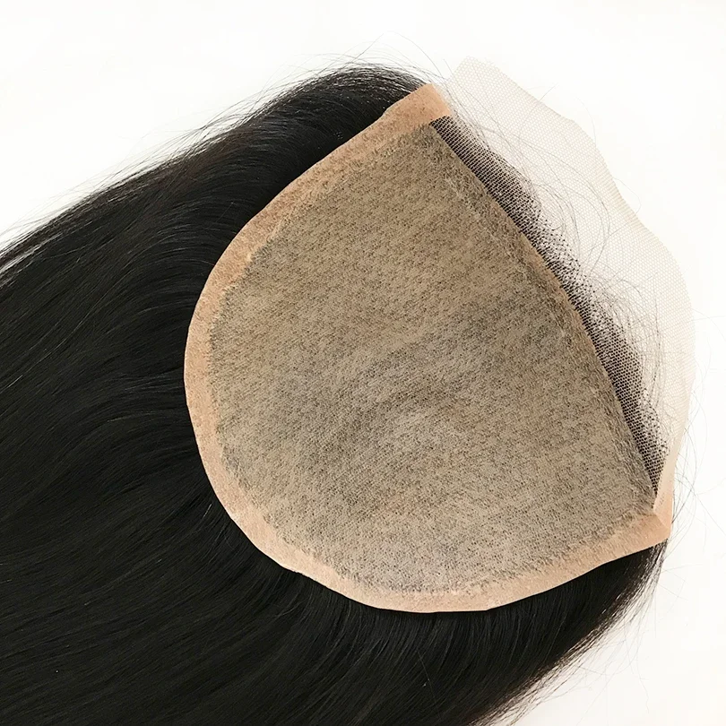 5x5 Silk Base Dantela Inchidere Par uman Remy Culoare naturala_voghion.com