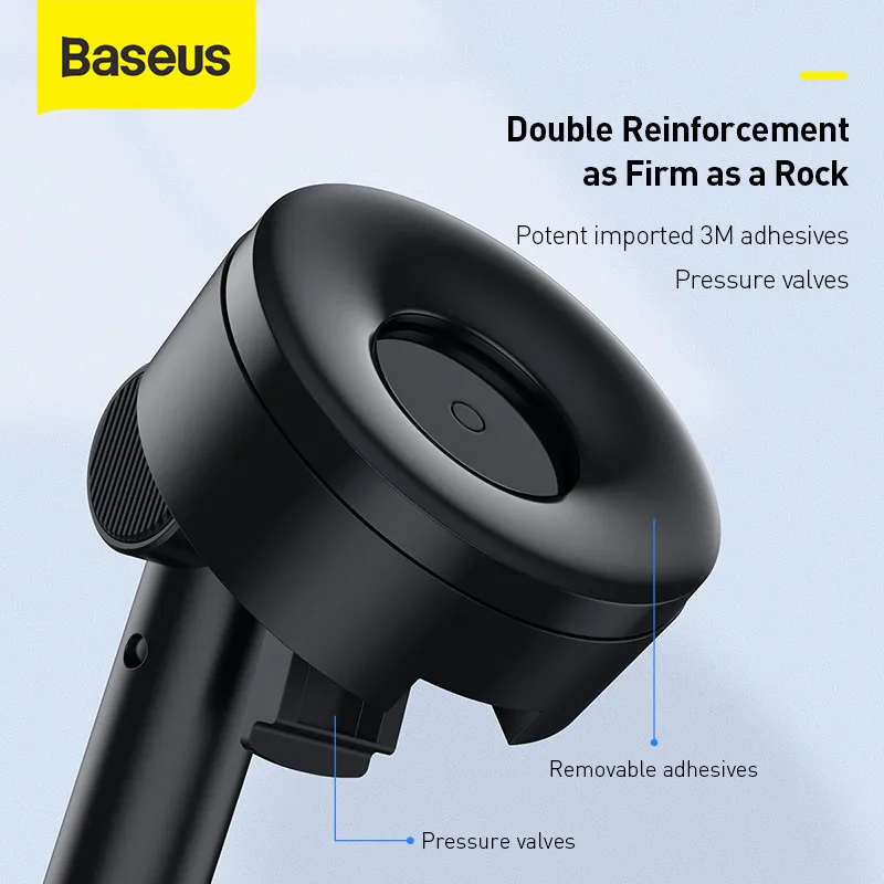 Baseus Simplism With Suction Smartphone Dashboard Gravity Car Mount Holder