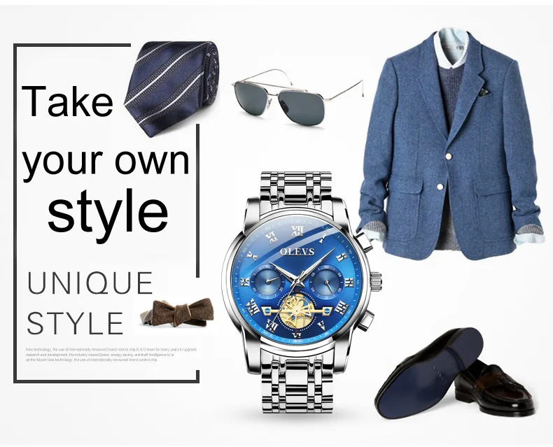 OLEVS Wristwatch Brand Real | GoldYSofT Sale Online