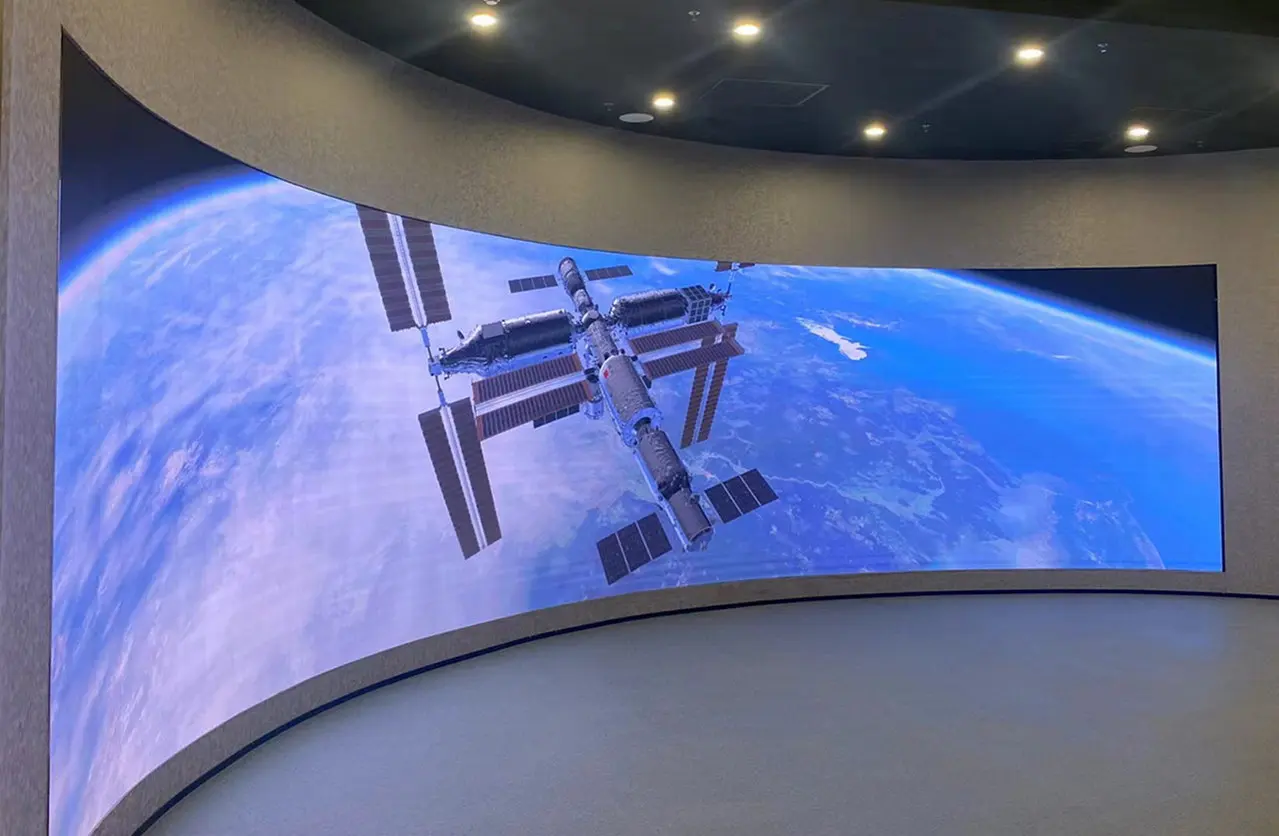indoor curved led display