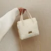 White DIY Knitting Crochet Bags Kit