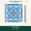 Tapis de Mahjong 17 bleu