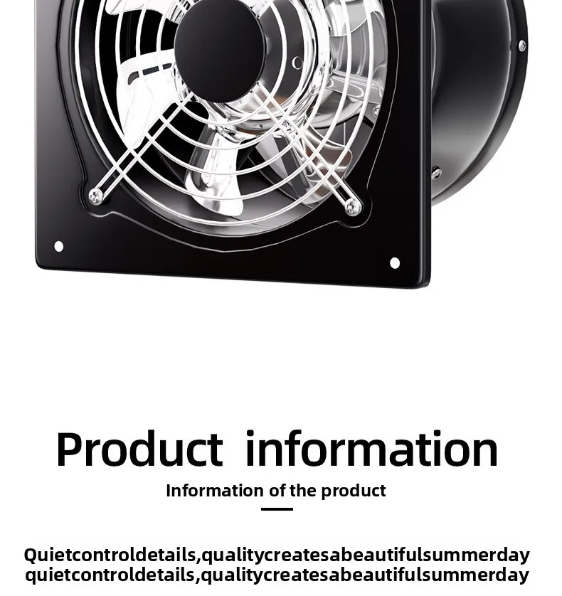 Axial Exhaust Fan, 3-Speed, 220V - detail 22