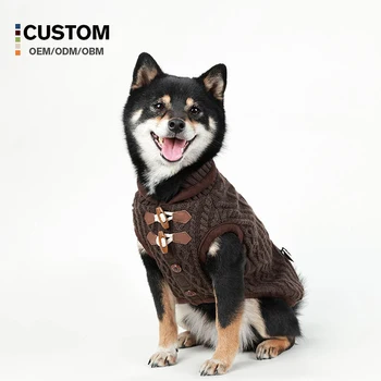 Wholesale Classic Luxury Dog Sweater High Quality Knit dog sweater Fashionable Pet Clothes from Modern Pet sweater