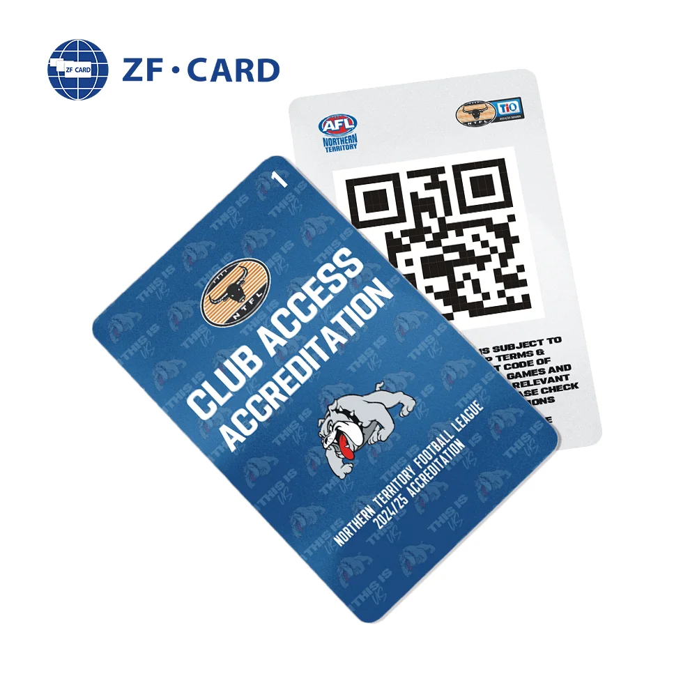 Fudan F08 1K RFID Access Control Cards ISO 14443A 13.56MHz with Printed QR Code