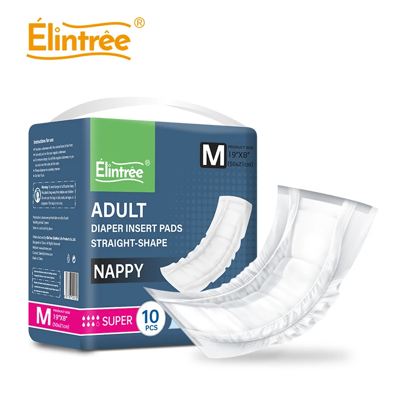 straight nappy pads