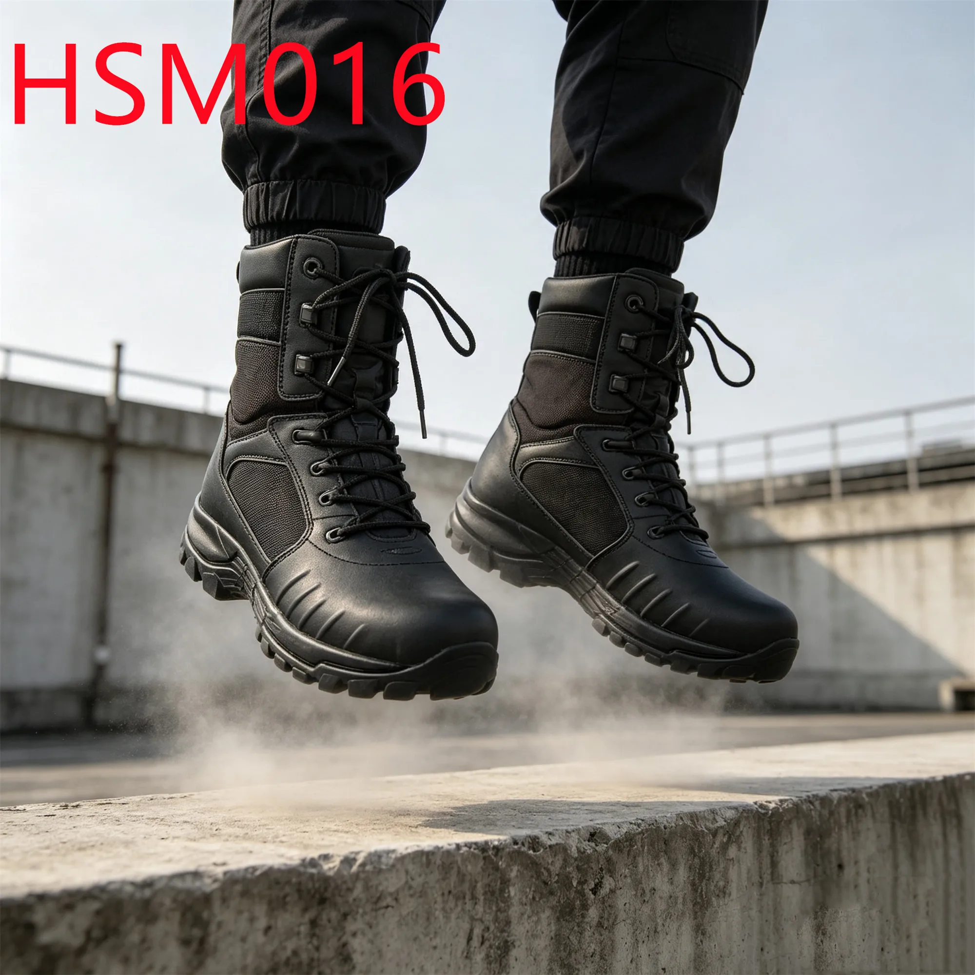 HY,Training One Pair 32$ Retail Hunting Boots with Waterproof Sock Heel Support Anti-puncture Hua Singh Trekking Boots HSM016