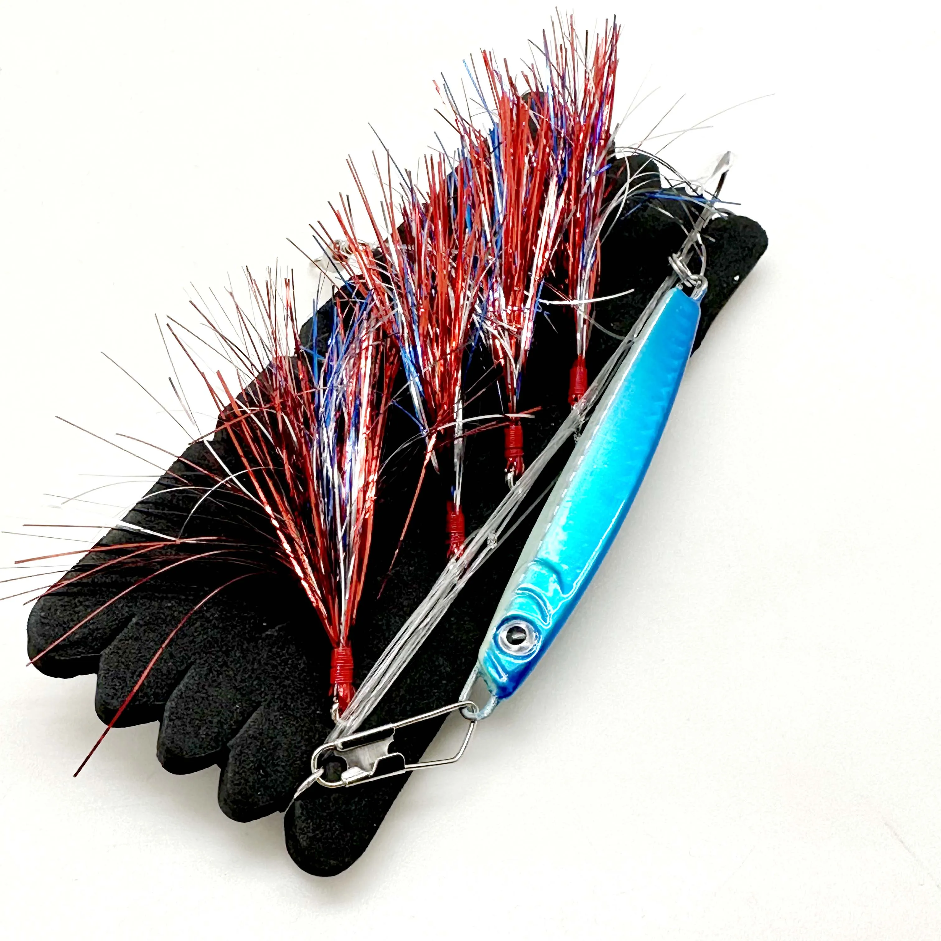 Chinalure Sabiki Rigs Colorful Flasher Bait Rigs Fishing Hook Sabiki Hook Buy Fish Skin Bait