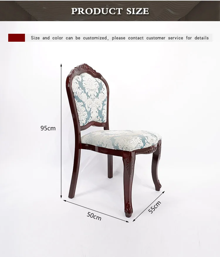 nordic pu cushion design modern dining chair