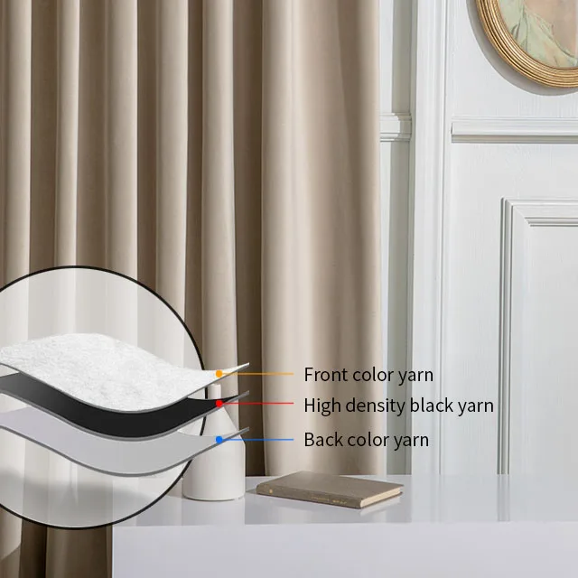 Customize Smart Electric Automatic Remote Control Fabric Hotel Window Velvet Luxury European Living Room Blackout Curtain Modern