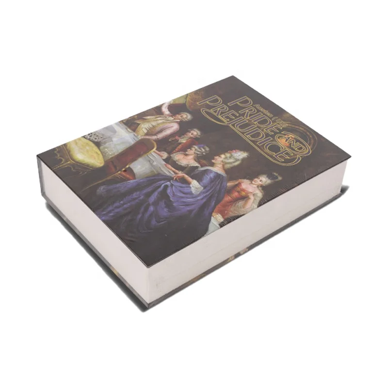 Kingsida Real Paper Book Safe With Key Lock – Hidden Secret Compartment For Valuables, Disguised As Les Miserables Book