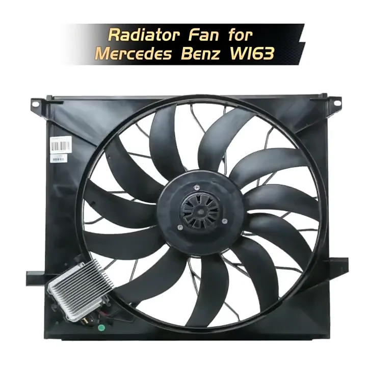 W163 270cdi cooling radiator fan 1635000293 OEM A1635000293 for 