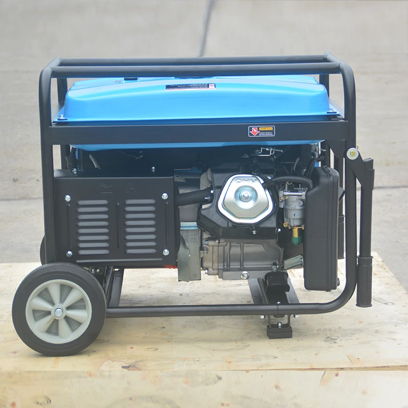 High Quality 8KW Chinese Portable Generators 6500 Rated Power with Single Phase AC Output inside Structure Engine for Sale factory