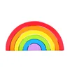 6pcs/set rainbow block