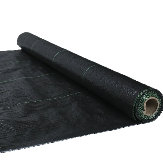 Сельскохозяйственный полипропиленовый/ПЭ тканый коврик для сорняков барьер Ландшафтная ткань наземное покрытие с
