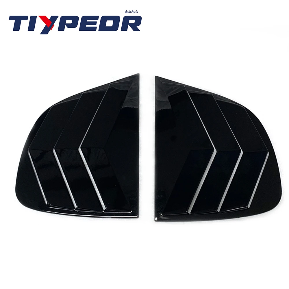 product for peugeott 308 2013   2015 side window louver  rear window shutter side vent cover trim 2014-5