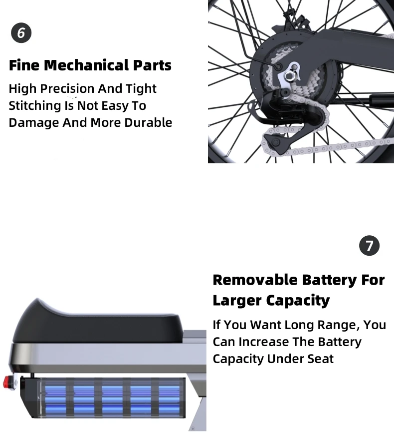 Dual Battery Long Range E Bike Electric Cargo Bike For Family Use