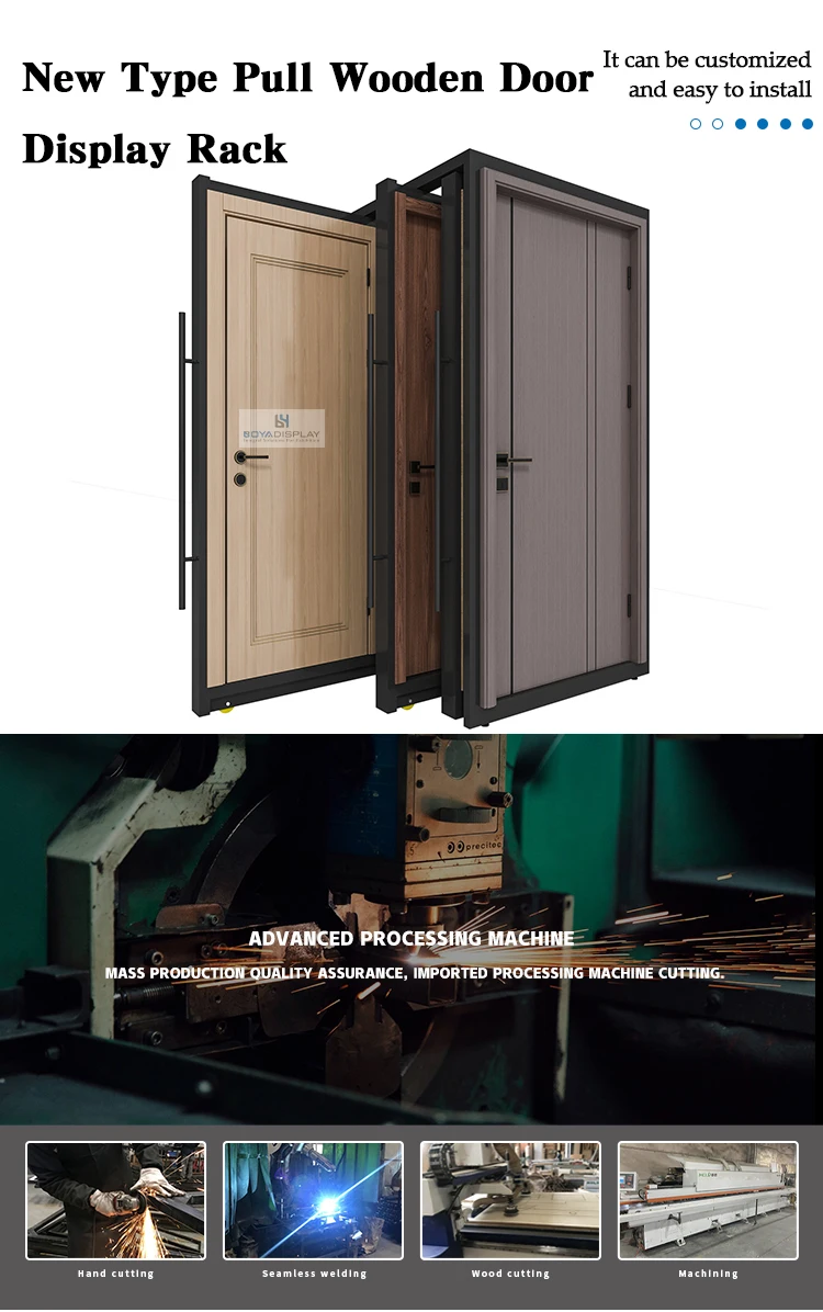 Customize Professional Modern Style Sliding Sample Windows Stands