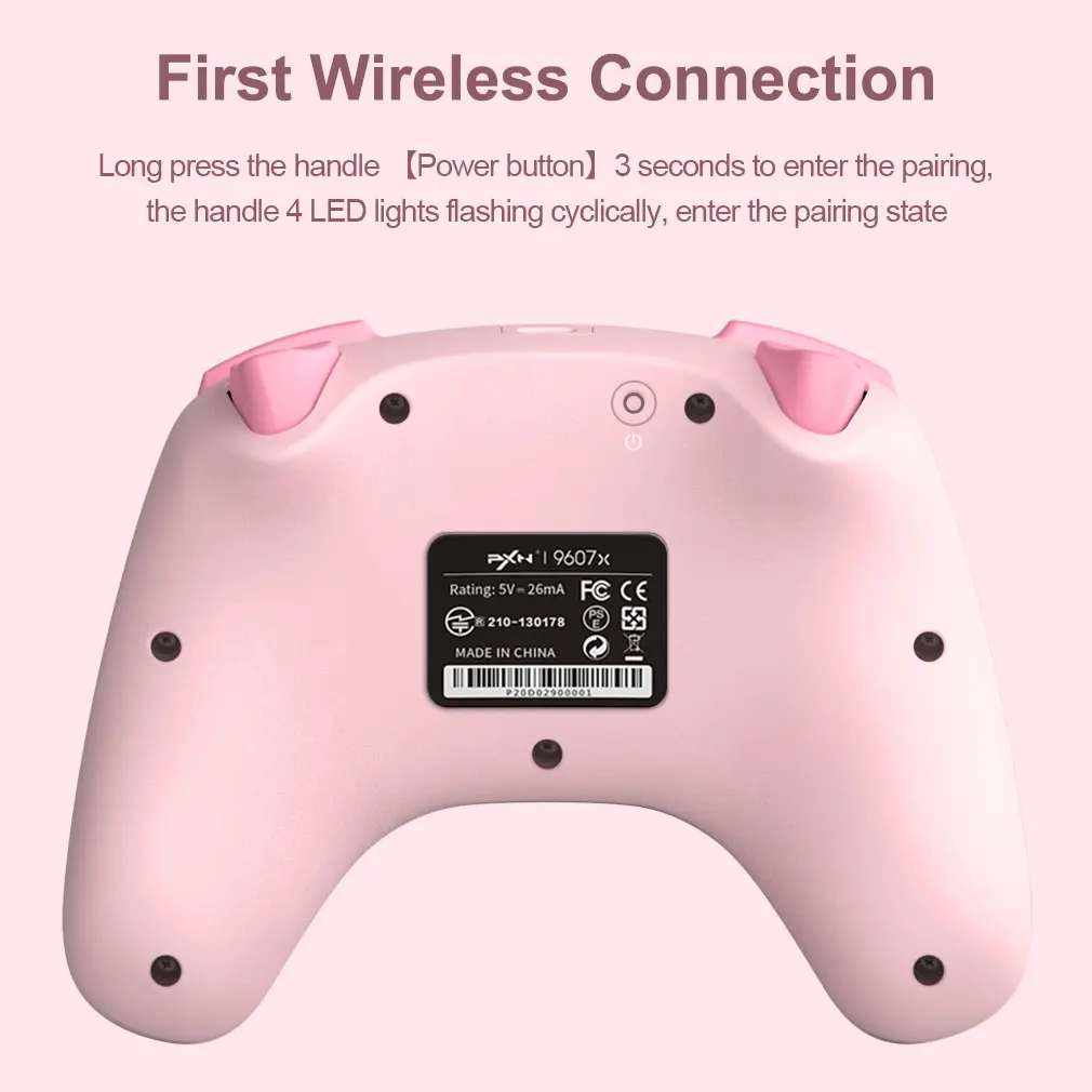Nintendo Switch用PXN9607Xワイヤレスコントローラー、NS用