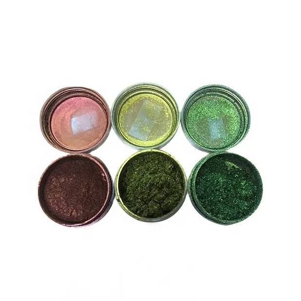 2 Stück Chrom-Nagelpuder – Spiegeleffekt-Glitzer, Metallic-Look, Für UV-Gel, Acryl & Naturnägel