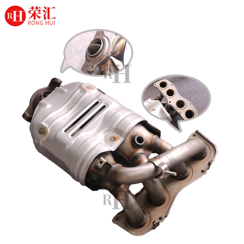 Ceramic Exhaust Catalytic Converter For Volkswagen For Vw Tiguan 1.8t 2 ...