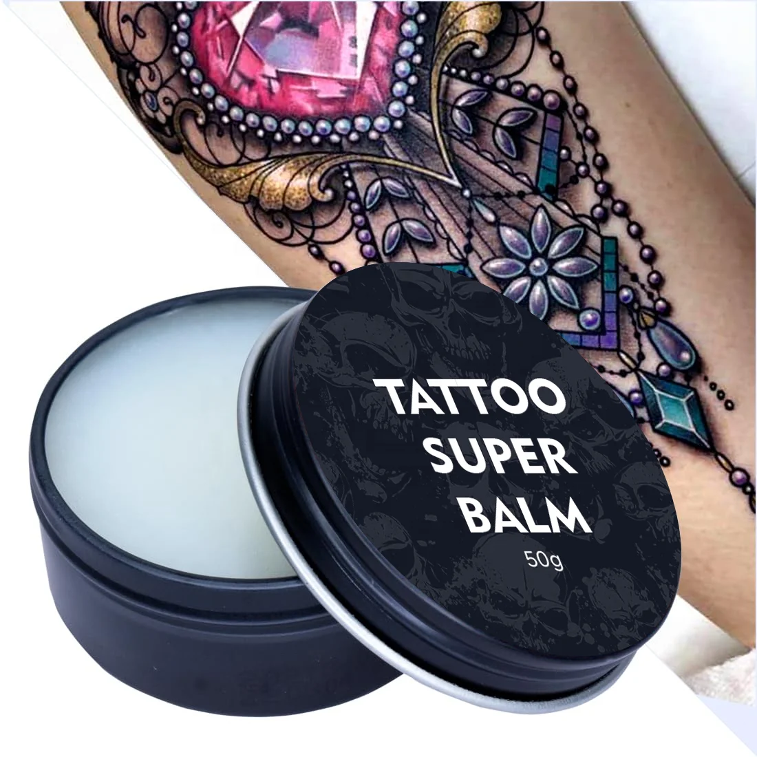 新しい修復用傷跡防止タトゥークリーム、アフターケア、パーマネント