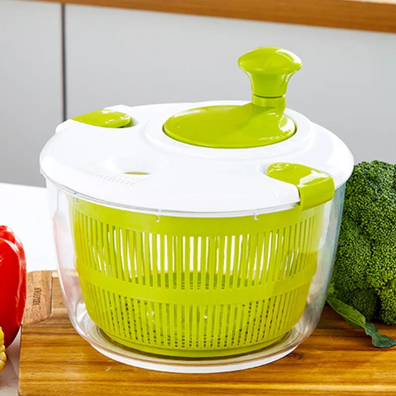 2023 Bpa Free Drain Lettuce and Vegetable Salad Spinner for Home Kitchen