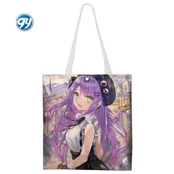 Hololive Murasaki Shion Minato Aqua Kawaii Girls Double-shoulder Bag ...