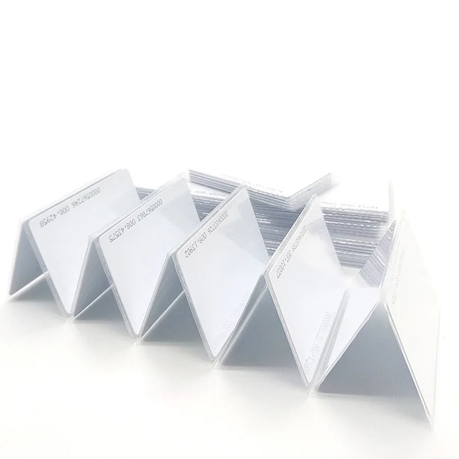 Wholesale Stock Access Control Card Em4200 Tk4100 T5577 RFID Chip PVC Smart Blank Proximity Id 125khz Em RFID Card