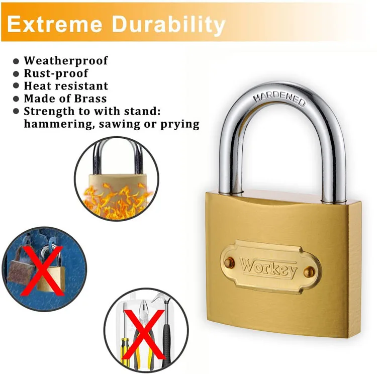 Cheap Padlocks Wholesale Indoor Antirust Imitate Brass 20mm Vintage