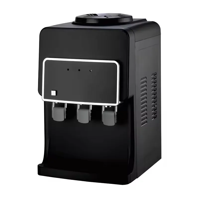 Basic Mini Portable Desktop Water Cooler Home Office Hot Cold Normal Temperature Electric Gas Powered Compressor Water Dispenser