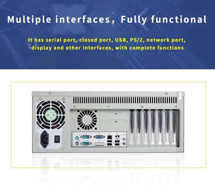 Desktop Industrial Computer Host Ipc-610-l Industrial Computer A21/gf81 ...