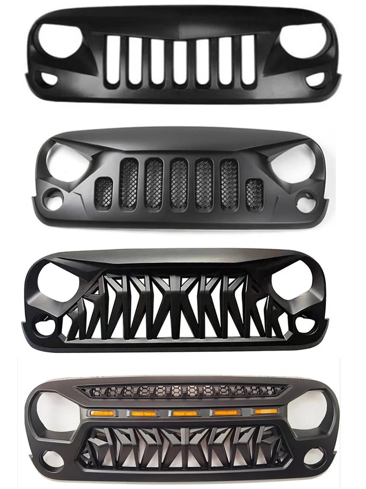 7 Stuks Auto Voorbumper Grille Voor Jeep Voor Wrangler Voor