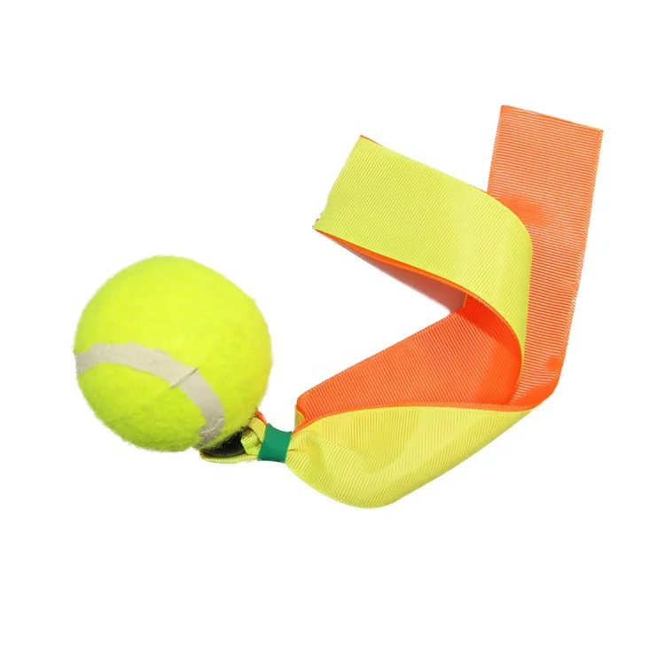 Лидер продаж, интерактивные игрушечные ленты для собак, теннисные Спортивные мячи для домашних животных