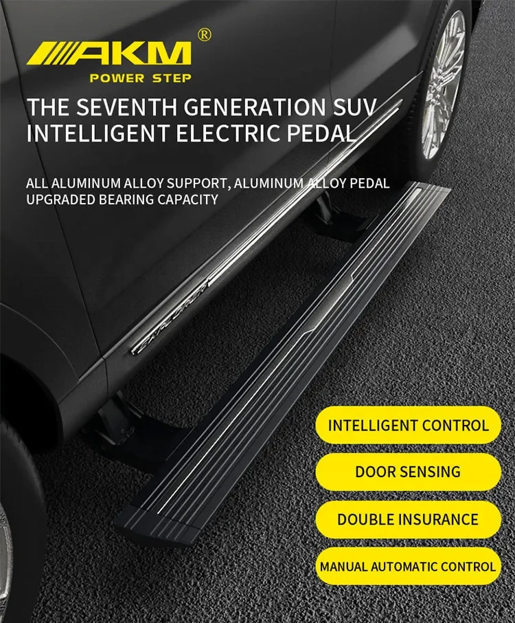 Noble Auto Parts Aluminum Alloy Threshold Electric Side Step for mitsubishi Outlander Side Step Running Boards factory