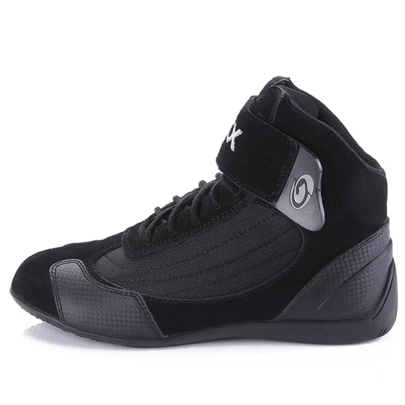 ARCX Motorcycle Riding Boots Four Seasons Off Road Black Motorcycle Riding Shoes for Men Women