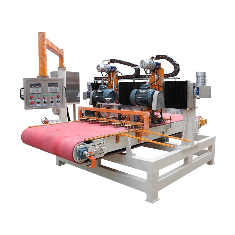 Hongyi полностью автоматическая непрерывная плитка 1200 Cnc двойная группа четыре лезвия портативная машина для резки керамического камня режущая пила