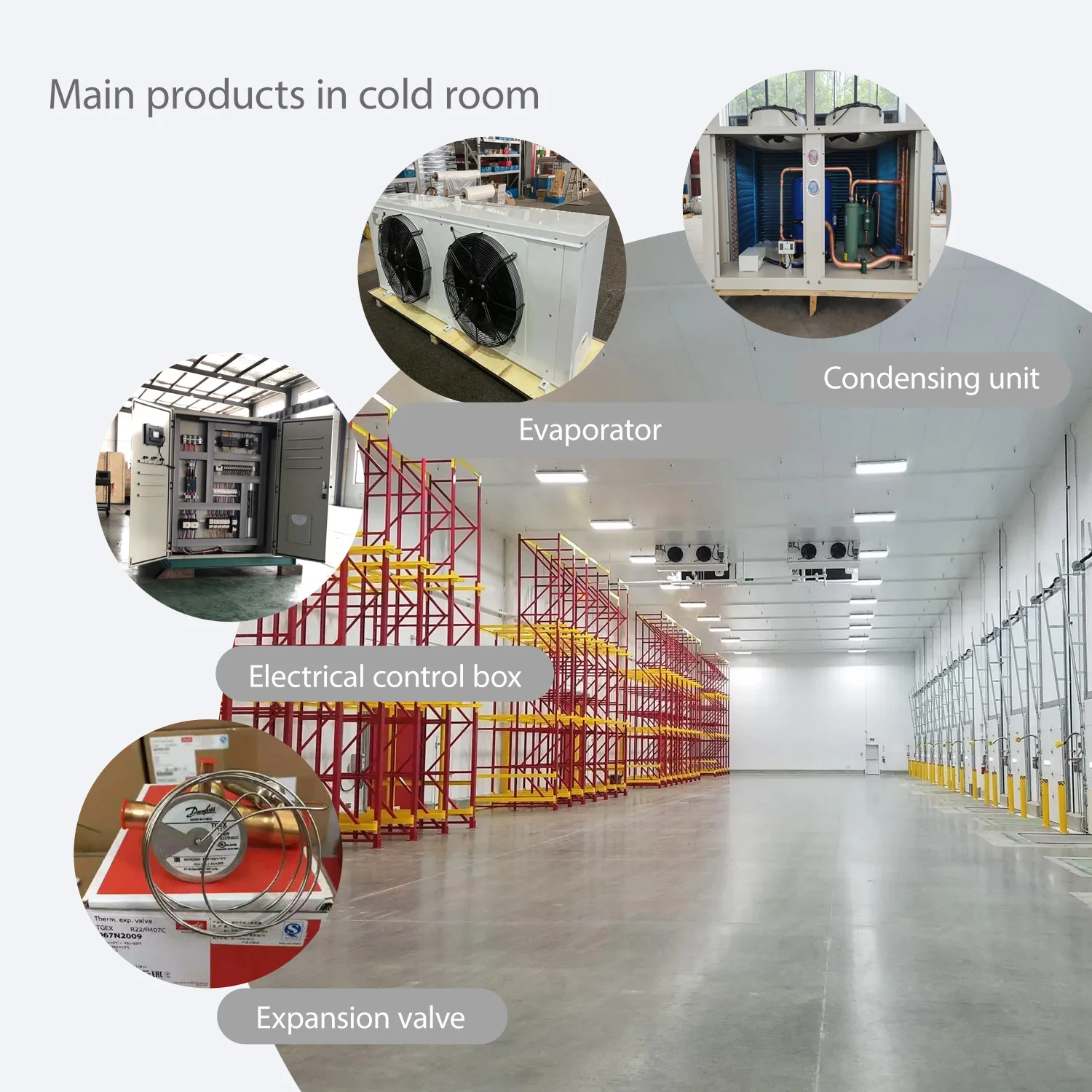 Commercial Blast Freezer Cold Storage with Eco-Friendly Refrigeration ...