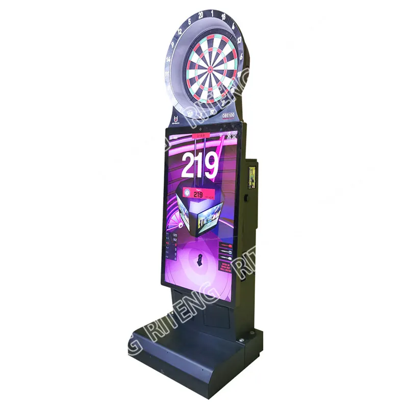 Coin Operated Electronic Dart Board Game Machine for Clubs