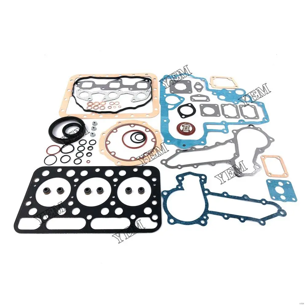 Complete Gasket Set With Head Gasket Fit for Kubota D1403 Original Excavator Part