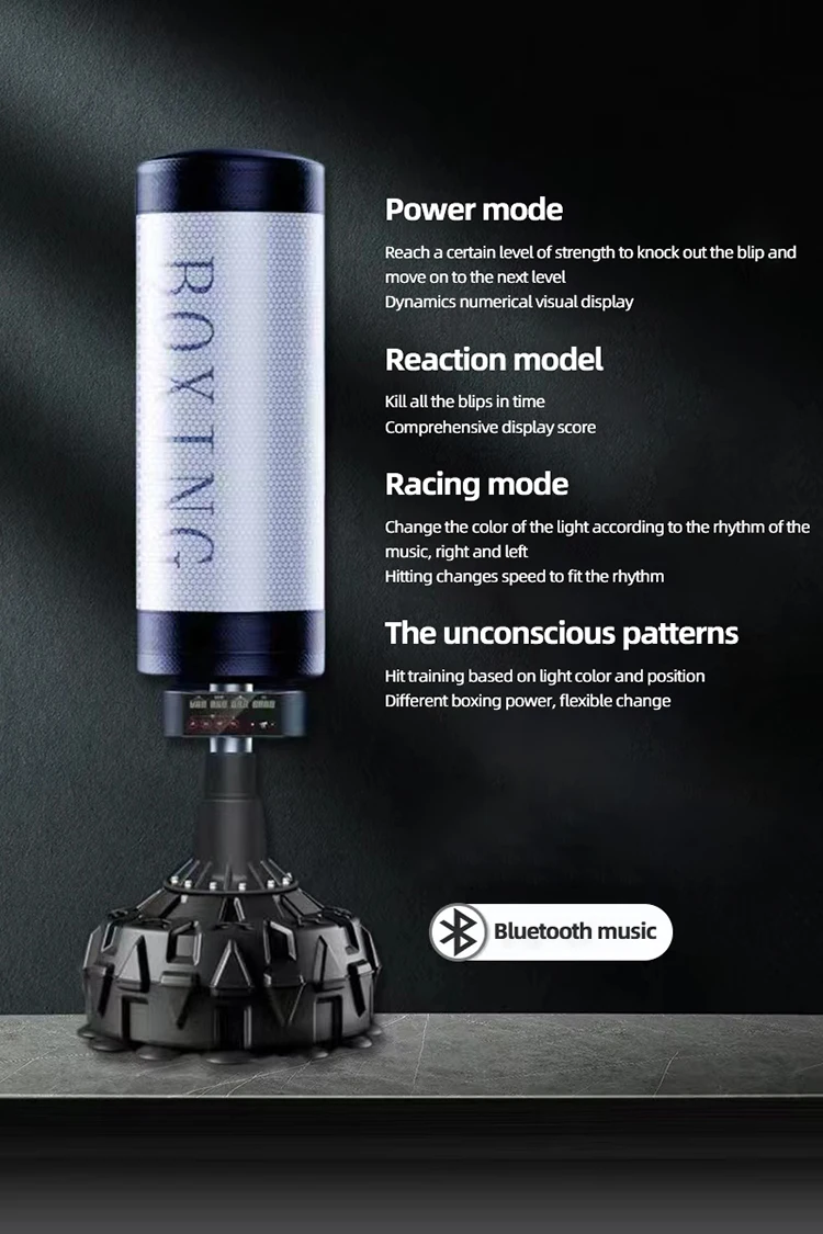 Home Gym Heavy Duty Freestanding Boxing Heavy Bag Smart Punching Bag