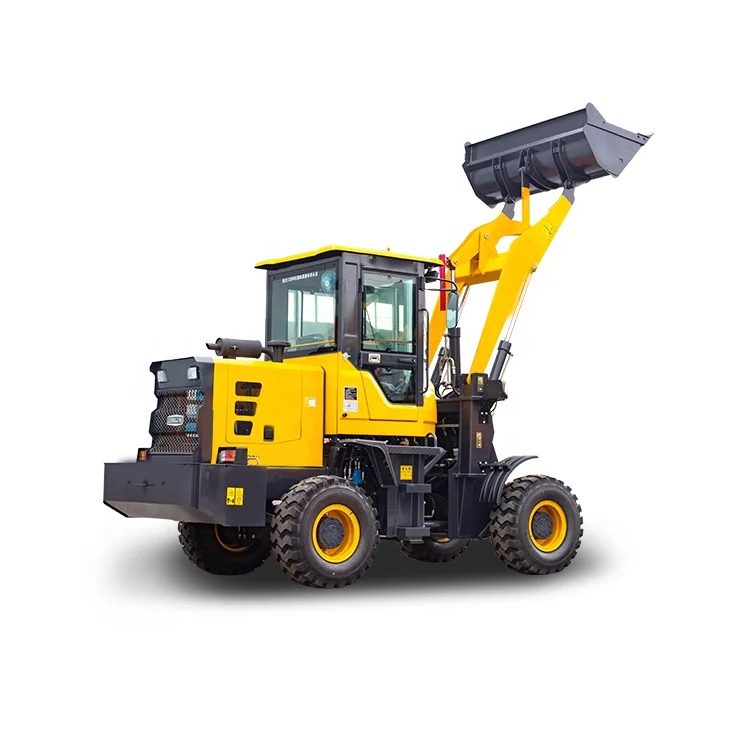 High Quality 9hp Wheel Loader Mini Towable Backhoe Loader For Sale With ...