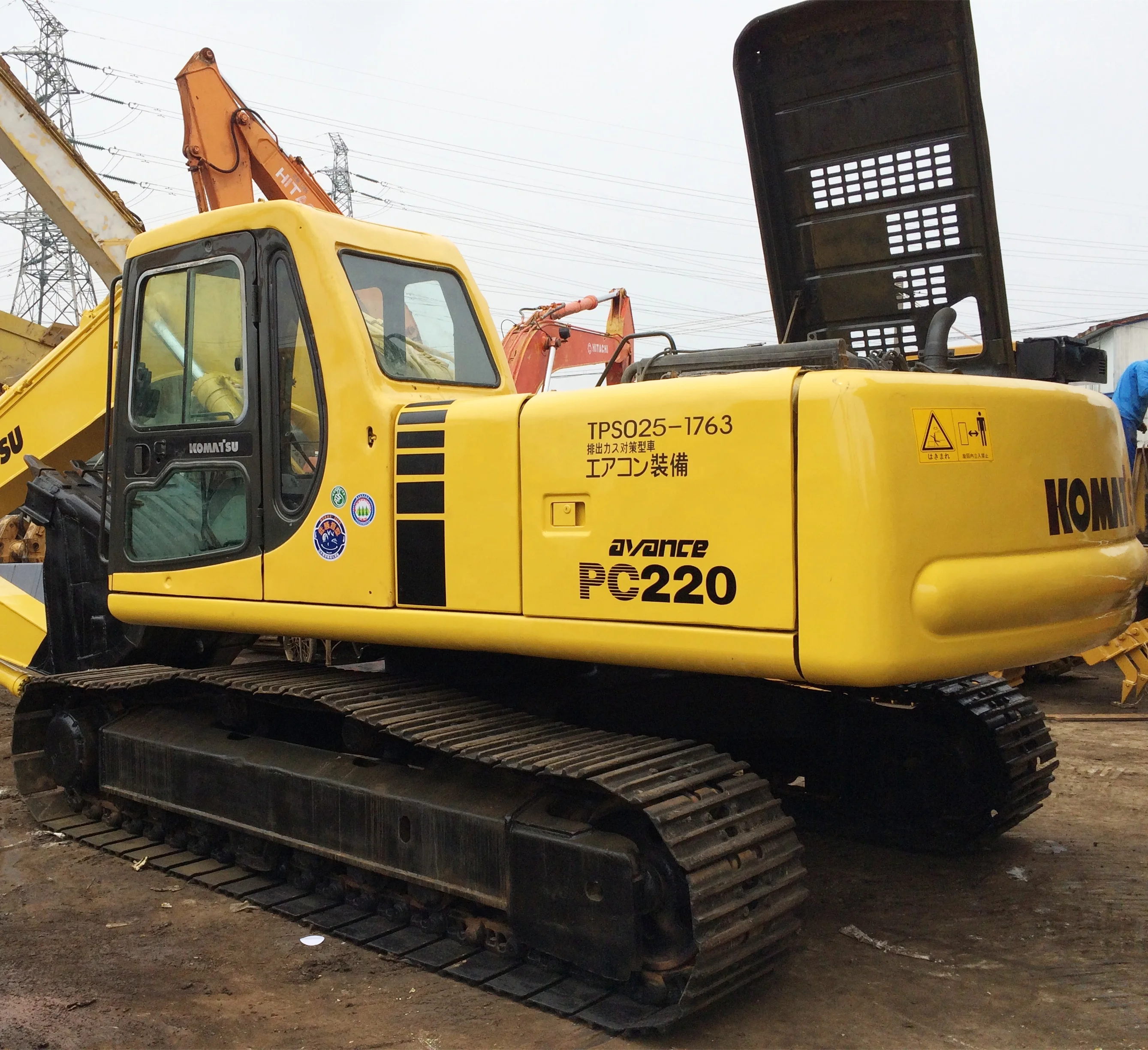 KOMATSU avance PC200 POWER SHOVEL 2台セット Komatsu Avance PC200 Power Shovel 1/43, JAPAN | eBay