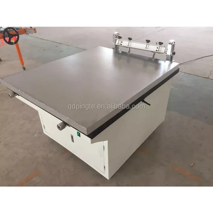 Tshirt Suction Table Vacuum Screen Printing Machine