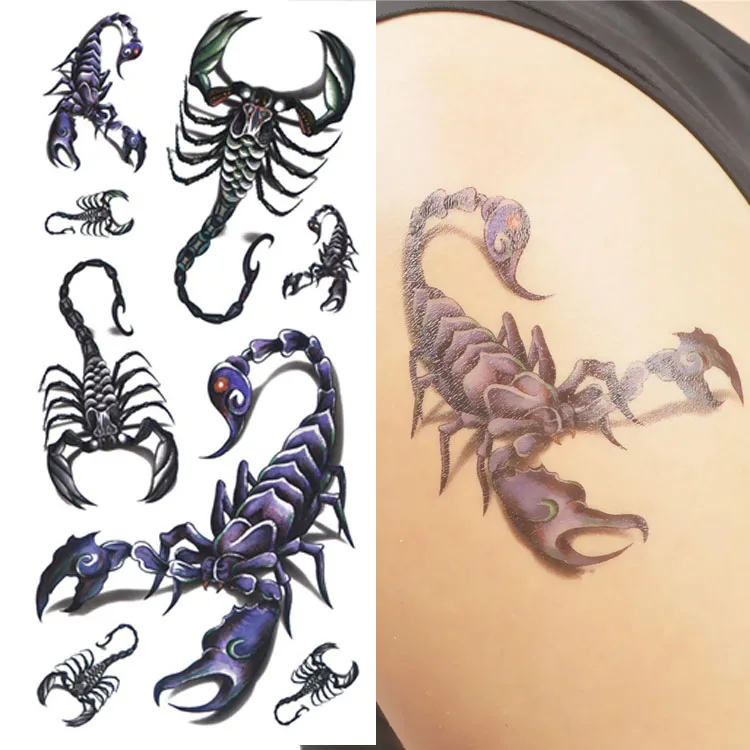 3d scorpion tattoo  Skin Art  Flickr