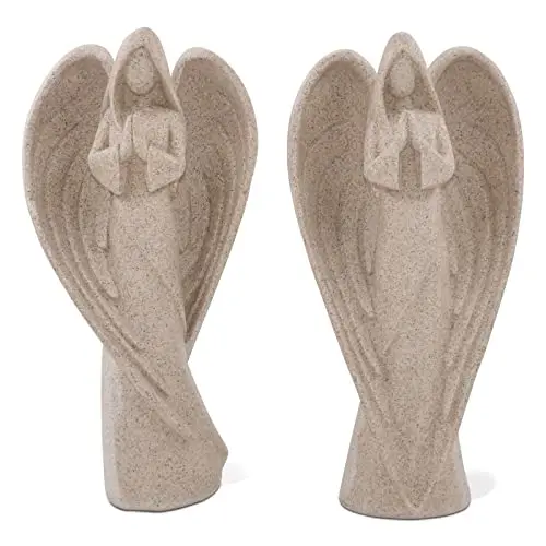 2024 Desert Angel Figurine Prayer Angel Statues Desert Angel Sand ...