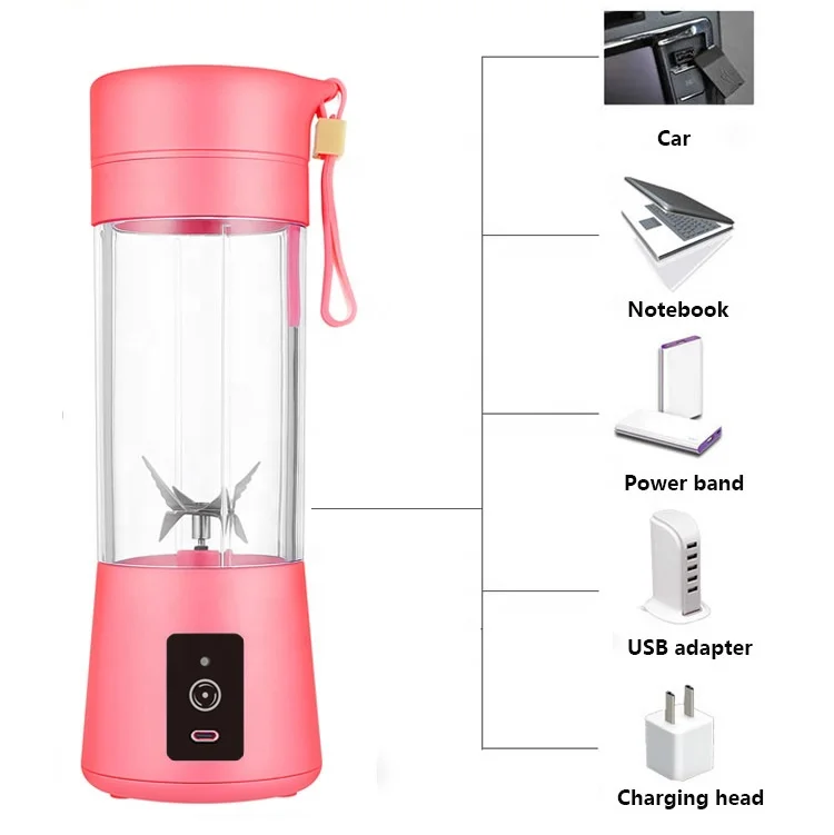 Easy to Operate Electric Juice Cup Juice Extractor Multifunctional Home Juicing Cup Portable Kitchen Supplement Mixer Crusher 5