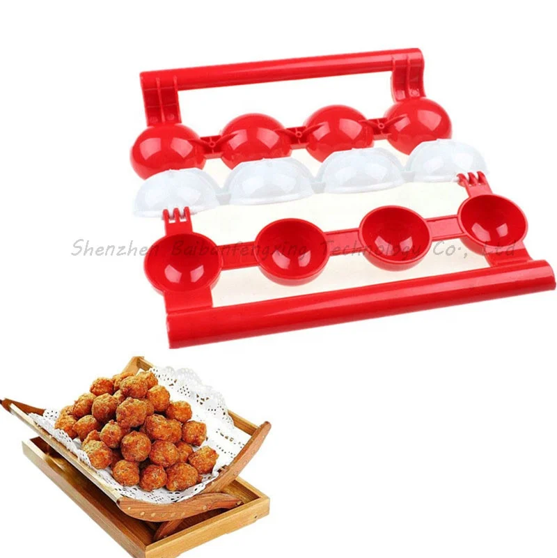 Meatball & Fish Ball Maker Mold - Kitchen Gadget For Stuffed Meatballs, Homemade Cooking Tool - View #6