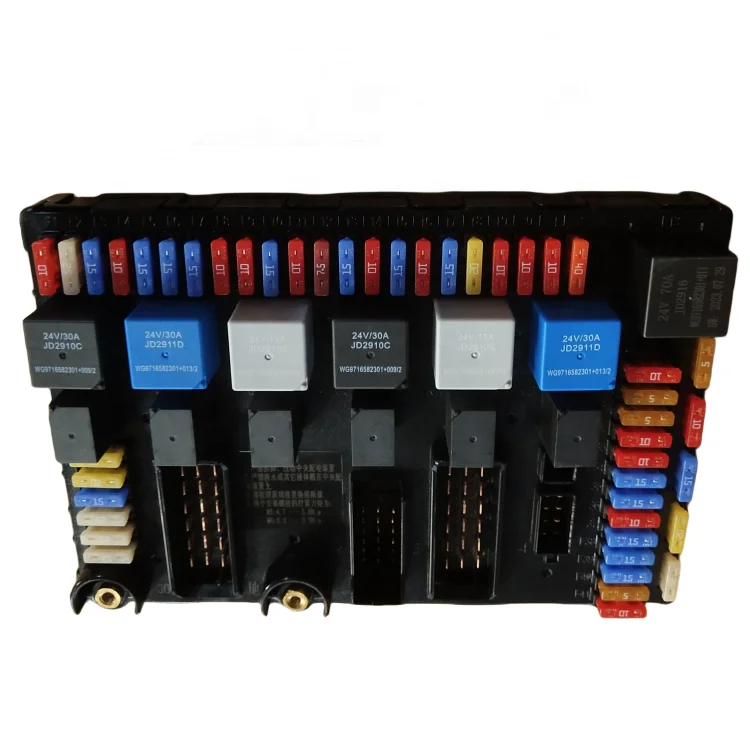 TRUCK SPARE PARTS Electrical Junction Box Howo 371 Fuse Box Assembly WG9716582301 for Sinotruk HOWO TX NX N7 A7 Use