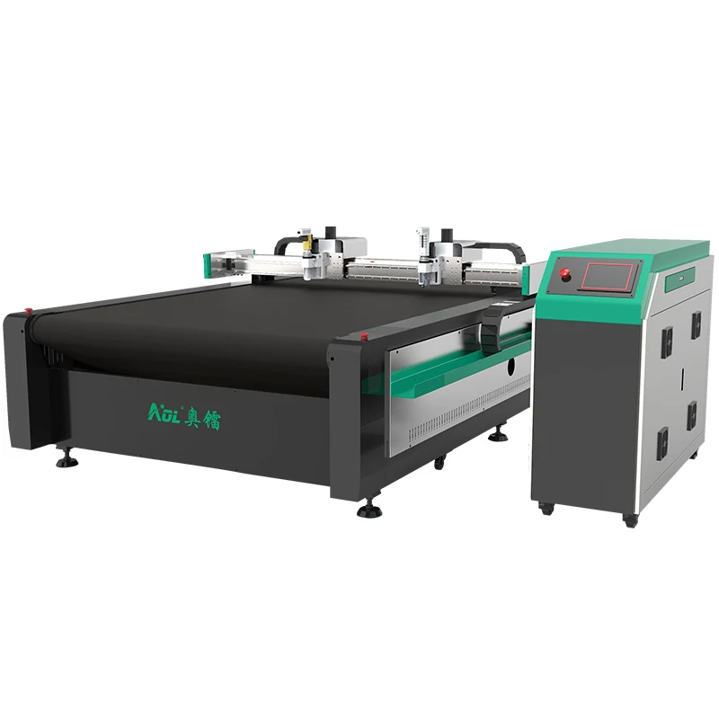 1625 Digital Automatic Oscillating Apparel Pattern/textile/cloth/garments Round Knife Cnc Upholstery Fabric Cutting Machine